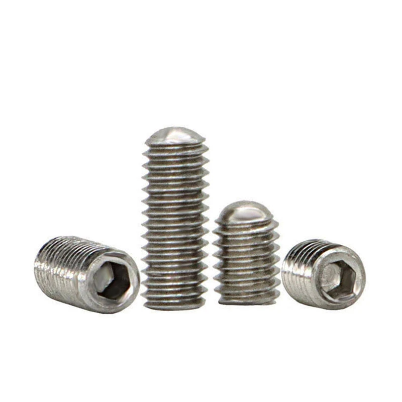 Skru set oval-tip