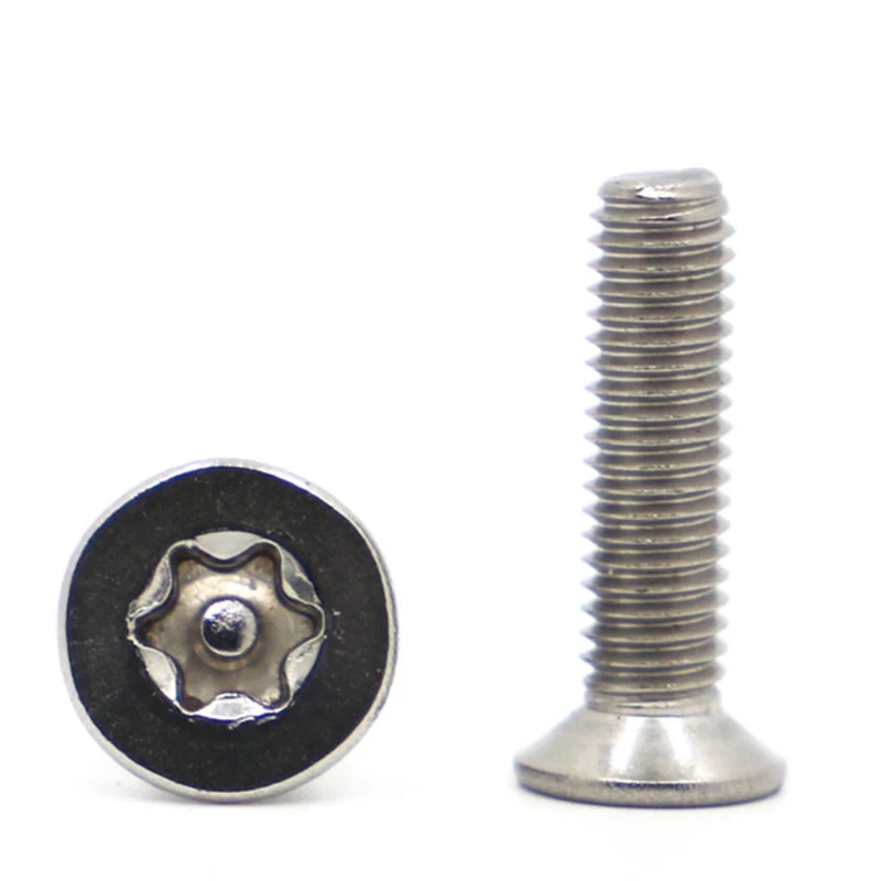 Pin dalam skru keselamatan torx