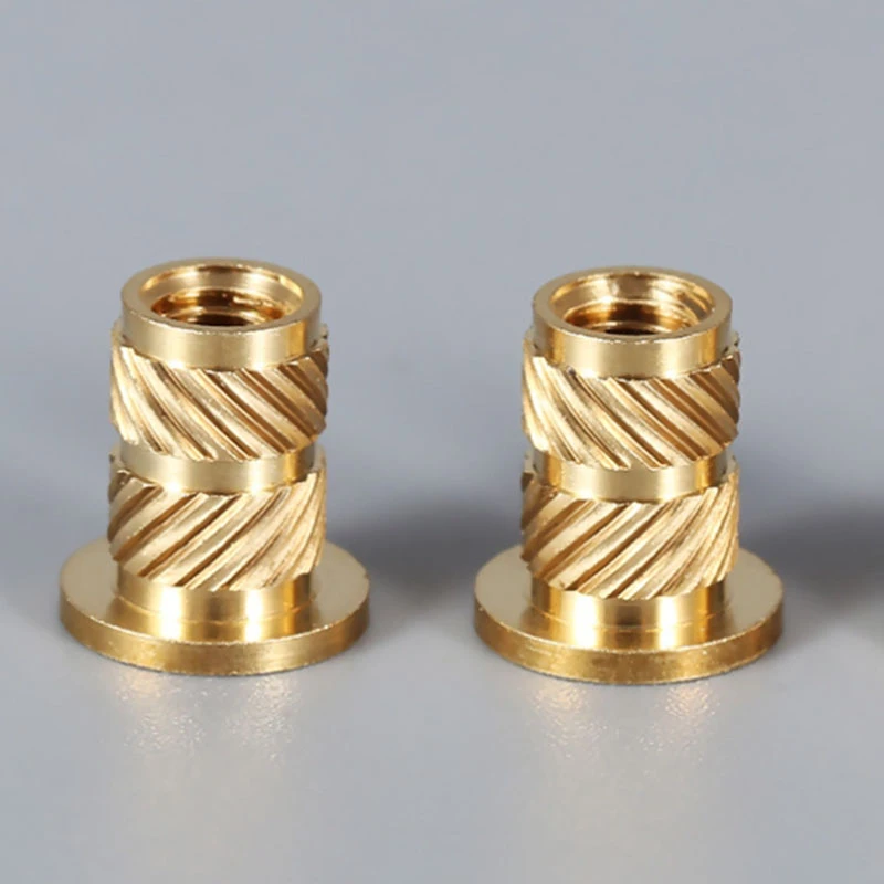 Brass hot staking inserts 3