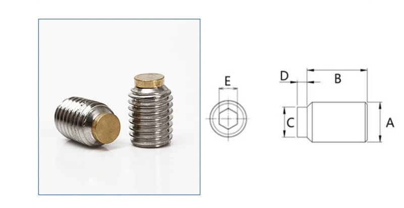 brass tip set screw 7 brass tip set screw 7