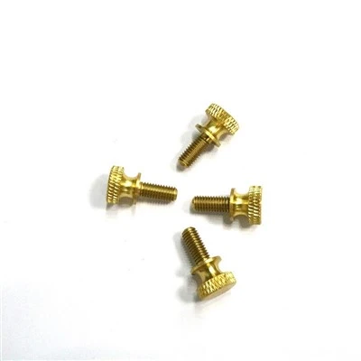 Skru knurled tembaga