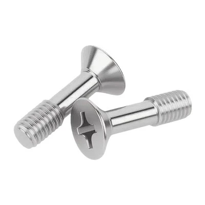 Skru tawanan kepala Cross Countersunk kepala