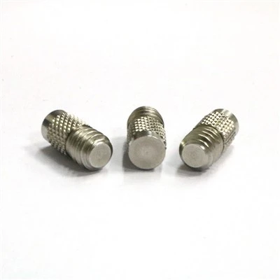 Skru knurled keluli tahan karat